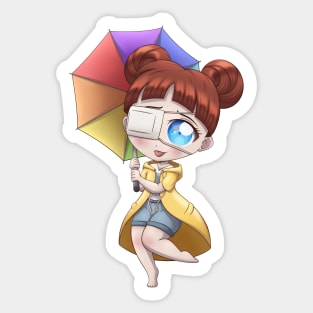 Chibi Yokai: Karakasa Sticker